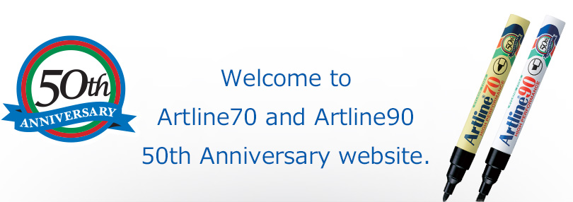 Welcome to Artline70 and Artline90 50th Anniversary website.