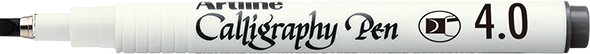 Artline Calligraphy pen 4.0