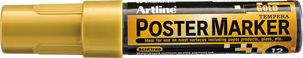 Artline 12mm Chisel Poster Markers - Sold by the Dozen